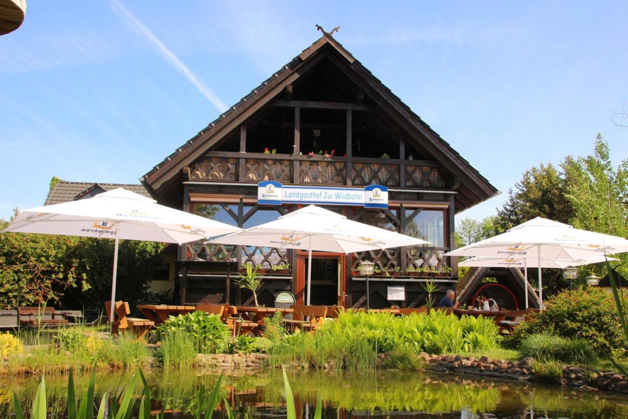 Landgasthof Zur Wildbahn Burg  Exteriör bild